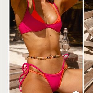 NWT Same Los Angeles Double Layer Bikini